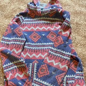 Carbon sweat shirt aztec